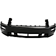 3-Piece Kit Front Primed Bumper Cover, For Models Without California Special Package, Includes (1) Bumper Cover and (2) Fog Light