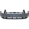 3-Piece Kit Front Primed Bumper Cover, Includes (1) Bumper Cover and (2) Fog Light