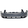 3-Piece Kit Front Primed Bumper Cover, CAPA Certified, Includes (1) Bumper Cover and (2) Fog Light