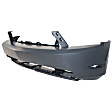 3-Piece Kit Front Primed Bumper Cover, CAPA Certified, Includes (1) Bumper Cover and (2) Fog Light