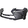 3-Piece Kit Front Primed Bumper Cover, For Models With F Sport Package, Includes (1) Bumper Cover and (2) Fog Light