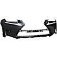 3-Piece Kit, Front Primed Bumper Cover, For Models With F Sport Package, CAPA Certified, Includes (1) Bumper Cover and (2) Fog Light