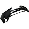 2-Piece Kit Front Primed Bumper Cover CAPA Certified, Includes (1) Bumper Cover and (1) Fog Light