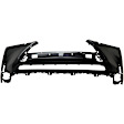 2-Piece Kit Front Primed Bumper Cover CAPA Certified, Includes (1) Bumper Cover and (1) Fog Light