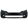 3-Piece Kit Front Primed Bumper Cover, Includes (1) Bumper Cover and (2) Fog Light