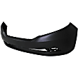 2014 Honda Odyssey - 3-Piece Kit Front Primed Bumper Cover, CAPA Certified Includes (1) Bumper Cover and (2) Fog Light