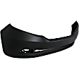 2014 Honda Odyssey - 3-Piece Kit Front Primed Bumper Cover, CAPA Certified Includes (1) Bumper Cover and (2) Fog Light