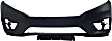 3-Piece Kit Front Primed Bumper Cover, Includes (1) Bumper Cover and (2) Fog Light