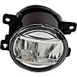 3-Piece Kit Front Primed Bumper Cover, CAPA Certified, Includes (1) Bumper Cover and (2) Fog Light