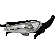 2012 Kia Optima - 3-Piece Kit Front Primed Bumper Cover, USA Built Vehicle, CAPA Certified  Includes (1) Bumper Cover and (2) Fog Light