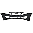 2012 Kia Optima - 3-Piece Kit Front Primed Bumper Cover, USA Built Vehicle, CAPA Certified  Includes (1) Bumper Cover and (2) Fog Light