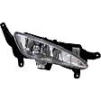 2012 Kia Optima - 3-Piece Kit Front Primed Bumper Cover, USA Built Vehicle, CAPA Certified  Includes (1) Bumper Cover and (2) Fog Light