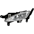 2012 Kia Optima - 3-Piece Kit Front Primed Bumper Cover, USA Built Vehicle, CAPA Certified  Includes (1) Bumper Cover and (2) Fog Light