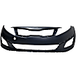 3-Piece Kit Front Primed Bumper Cover, Includes (1) Bumper Cover and (2) Fog Light