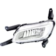 2014-2015 Kia Optima - 3-Piece Kit Front Primed Bumper Cover, Korea Built Vehicle, CAPA Certified, Includes (1) Bumper Cover and (2) Fog Light