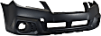 3-Piece Kit Front Upper - Primed, Lower - Textured Bumper Cover, Includes (1) Bumper Cover and (2) Fog Light