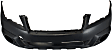 3-Piece Kit Front Upper - Primed, Lower - Textured Bumper Cover, Includes (1) Bumper Cover and (2) Fog Light