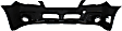 3-Piece Kit Front Upper - Primed, Lower - Textured Bumper Cover, Includes (1) Bumper Cover and (2) Fog Light