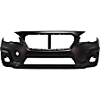 3-Piece Kit Front Primed Bumper Cover, Includes (1) Bumper Cover and (2) Fog Light