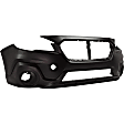 3-Piece Kit Front Primed Bumper Cover, Includes (1) Bumper Cover and (2) Fog Light