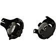2008 Nissan Pathfinder - 3-Piece Kit Front Primed Bumper Cover,  Includes (1) Bumper Cover and (2) Fog Light