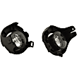 2008 Nissan Pathfinder - 3-Piece Kit Front Primed Bumper Cover,  Includes (1) Bumper Cover and (2) Fog Light
