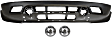 3-Piece Kit Front, Lower Textured Bumper Cover, For Models with Chrome Trim, Includes (1) Bumper Cover and (2) Fog Light