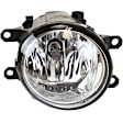 3-Piece Kit Front Primed Bumper Cover, For Models With LED Headlights and Pre-Collision System, Includes (1) Bumper Cover and (2) Fog Light