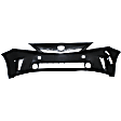 3-Piece Kit Front Primed Bumper Cover, For Models With LED Headlights and Pre-Collision System, Includes (1) Bumper Cover and (2) Fog Light