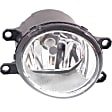 3-Piece Kit Front Primed Bumper Cover, For Models With LED Headlights and Pre-Collision System, Includes (1) Bumper Cover and (2) Fog Light