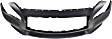 3-Piece Kit Front Primed Bumper Cover, Includes (1) Bumper Cover and (2) Fog Light