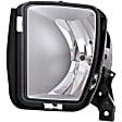 2014 Ram 1500 Tradesman - 3-Piece Kit Front Primed Bumper Cover, For Models With One Piece Bumper Type (Ram Logo on Grille),  Includes (1) Bumper Cover and (2) Fog Light