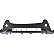 3-Piece Kit Front, Lower Textured Bumper Cover, Includes (1) Bumper Cover and (2) Fog Light