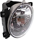 3-Piece Kit Front, Lower Textured Bumper Cover, CAPA Certified, Includes (1) Bumper Cover and (2) Fog Light