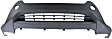 3-Piece Kit Front, Lower Textured Bumper Cover, CAPA Certified, Includes (1) Bumper Cover and (2) Fog Light