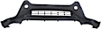 3-Piece Kit Front, Lower Textured Bumper Cover, CAPA Certified, Includes (1) Bumper Cover and (2) Fog Light