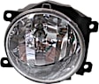 3-Piece Kit Front, Lower Textured Bumper Cover, CAPA Certified, Includes (1) Bumper Cover and (2) Fog Light
