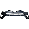 3-Piece Kit Front Primed Bumper Cover, Japan or North America Built Vehicle, CAPA Certified, Includes (1) Bumper Cover and (2) Fog Light