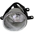 3-Piece Kit Front Primed Bumper Cover, Japan or North America Built Vehicle, Includes (1) Bumper Cover and (2) Fog Light