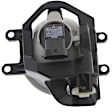 3-Piece Kit Front Primed Bumper Cover, Japan or North America Built Vehicle, Includes (1) Bumper Cover and (2) Fog Light