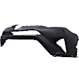 3-Piece Kit Front Primed Bumper Cover, Japan or North America Built Vehicle, Includes (1) Bumper Cover and (2) Fog Light