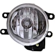 3-Piece Kit Front Primed Bumper Cover, Japan or North America Built Vehicle, Includes (1) Bumper Cover and (2) Fog Light