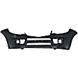 3-Piece Kit Front Primed Bumper Cover, Includes (1) Bumper Cover and (2) Fog Light