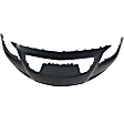 3-Piece Kit Front Primed Bumper Cover, Includes (1) Bumper Cover and (2) Fog Light
