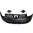 3-Piece Kit Front Primed Bumper Cover, Includes (1) Bumper Cover and (2) Fog Light