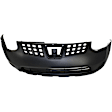 3-Piece Kit Front Primed Bumper Cover, Includes (1) Bumper Cover and (2) Fog Light