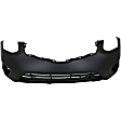 2-Piece Kit Front Primed Bumper Cover, Includes (1) Bumper Cover and (1) Fog Light