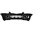 2-Piece Kit Front Primed Bumper Cover, Includes (1) Bumper Cover and (1) Fog Light