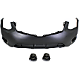 2-Piece Kit Front Primed Bumper Cover CAPA Certified, Includes (1) Bumper Cover and (1) Fog Light