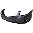 2-Piece Kit Front Primed Bumper Cover CAPA Certified, Includes (1) Bumper Cover and (1) Fog Light